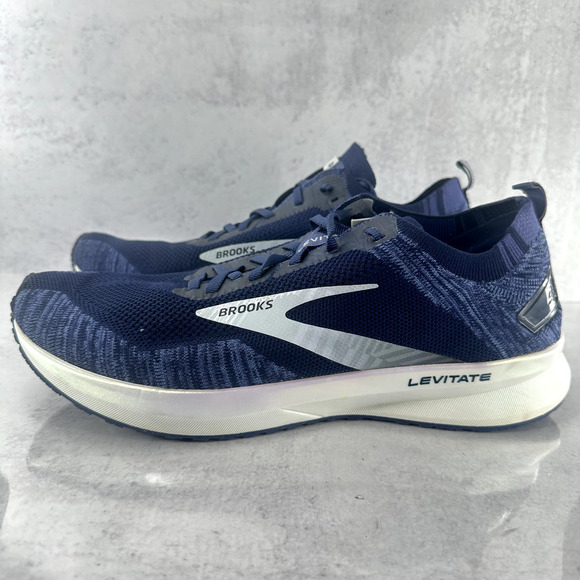 Brooks Levitate 4 Men's 11.5 D Running Shoes Blue Sneakers Gym Athletic - Picture 1 of 15